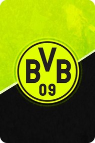 Borussia Dortmund - textilná nálepka na stenu