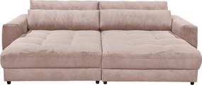 XXXLutz VEĽKÁ POHOVKA, textil, kompozitné drevo, svetloružová MID.YOU - Sedačky - 002220033612