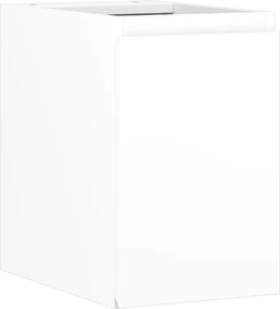 Mexen Orio, kúpeľňová skrinka 30 cm, 1 dvierka, biela matná, 91A11-03047-1-BF01