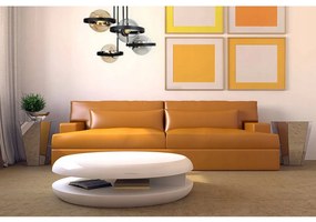 Stropné svietidlo Haga Ring, 4x sklenené tienidlo (mix 3 farieb), (výber z 3 farieb uchytenia)