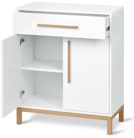 Odkladacia skrinka do kúpeľne »Eklund«, biela