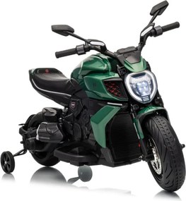 LEAN CARS Bentley Ducati Diavel V4 XMX656 batéria motocykel zelená