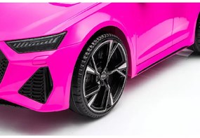 Elektrické autíčko Audi RS 6 ružové