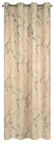 Dekorstudio Zamatový záves WERA v cappuccino farbe 140x250cm
