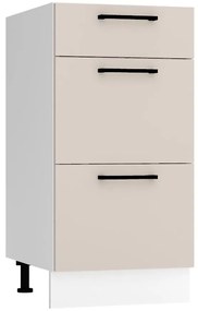 Kuchynská skrinka Max D40s/3 svetlo béžová