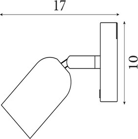 Searchlight 23350GR - LED stmievateľné nabíjateľné nástenné svietidlo CONE LED/1,5W/5V zelené