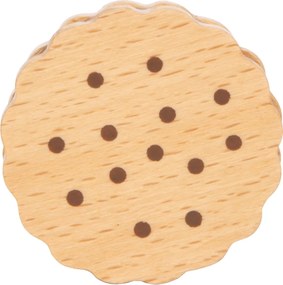 Dřevěné sušenky COOKIES hnědé