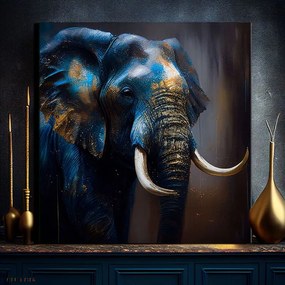 Dekoratívna maľba na plátne - PREMIUM ART - Graceful Giant of Savannah 80x80 cm
