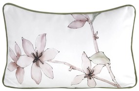 DEKORAČNÝ VANKÚŠ PREMIUM BIANCA 45X30 CM KVETY