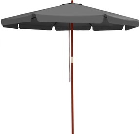 InternetovaZahrada Záhradný slnečník Ø330 cm - antracit