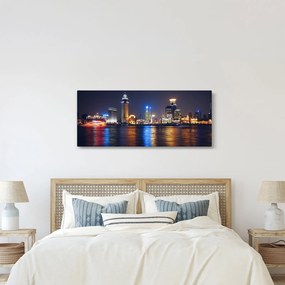 Obraz - Reflekce noci (120x50 cm)