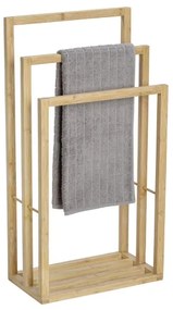 WENKO 25629100 - Stojan na uteráky BAMBUSA 42,5x82 cm hnedá