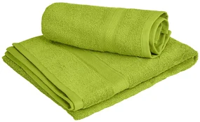 1x osuška CLARYSSE ELEGANCE 70x140 cm + 1x uterák CLARYSSE 60x110 cm 100% bavlna, zelená