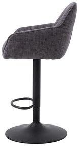 Sivé barové stoličky v súprave 2 ks (výška sedadla 69 cm) Avola – Unique Furniture