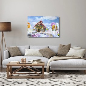 Obraz - Perníková chalúpka (90x60 cm)