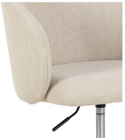 Béžová kancelárska stolička Eleanor – Actona