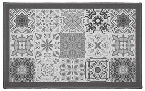 Sivý prateľný koberec 50x80 cm Persane – douceur d'intérieur