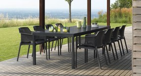 Stima Moderní plastové kreslo NET Vyberte odtieň ->: Salice - modrá