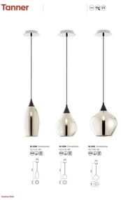 Redo 01-3190 - Luster na lanku TANNER 1xE14/28W/230V pr. 15 cm