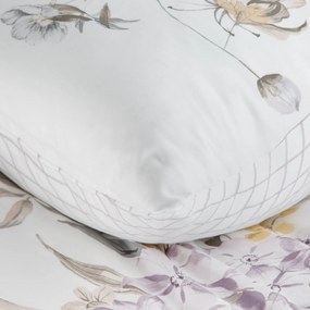 SATÉNOVÉ OBLIEČKY ELLA16 160X200 CM, 2 KS 70X80 CM KVETY