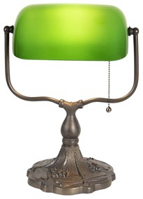 Zelená bankový lampa tiffany Velves - 27 * 20 * 36 cm 1x E27 / max 60W