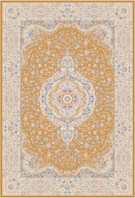 BE Koberec Miras 1200 GOLD – žltý obdĺžnikový Rozmer: 250x350 cm