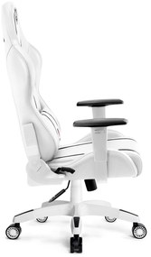 Herné kreslo Diablo X-One 2.0 Normal Size, bielo-čierne