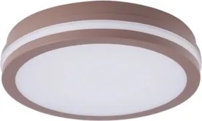 Brilagi - LED vonkajšie svietidlo s pohybovým senzorom BENE LED/24W/230V pr. 26 cm hnedé IP54