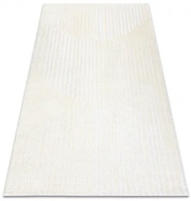 Moderný koberec MODE 8589 geometrická krémová Veľkosť: 140x190 cm