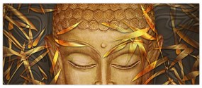 Obraz - Zlatý Budha (120x50 cm)
