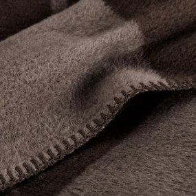 Deka Elegant 4 hnedá / tmavobéžová