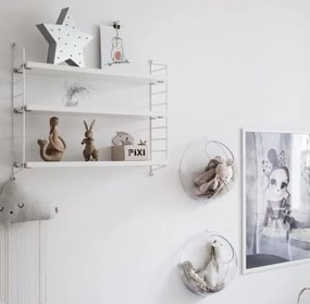 Nástenné úložné boxy Koziol - 2 kusy - Číre