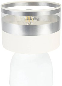 Stolná lampa Intense Chrome, 1x textilné tienidlo (výber zo 6 farieb), (výber z 3 farieb konštrukcie)