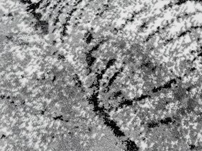 DC Koberec Lapiso SOFT 400 sivá čierna Rozmer: 240×330 cm