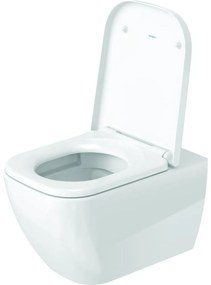 DURAVIT Happy D.2 WC sedátko so sklápacou automatikou - Softclose, odnímateľné, tvrdé z Duroplastu, biela, 0064590000