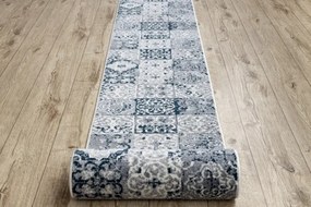 Behúň HEOS 78586 krém / nebeský PATCHWORK, lisabonský obklad