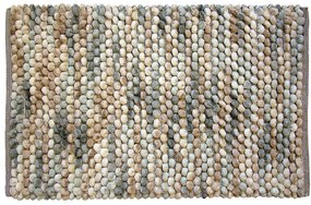 Kúpeľňový koberček Mosaic 50x80 cm, béžovo sivá