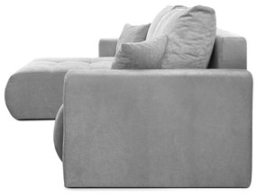 ROHOVÁ SEDAČKA TRAVIS WIND 84 SIVÁ 277 x 143