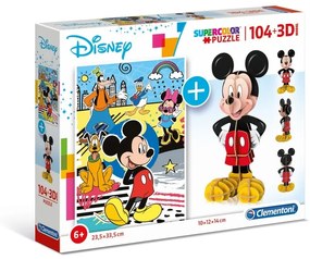 Puzzle Myšiak Mickey (Mickey Mouse)