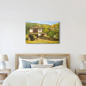 Obraz - Chalúpky v lete (90x60 cm)