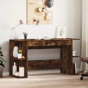 Stôl dymový dub 140x50x75 cm kompozitné drevo 840552