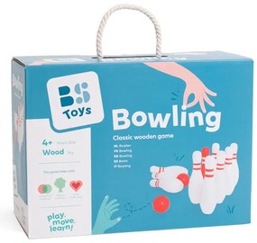 Bowling - červená & biela