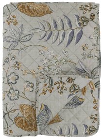 Chic Antique Prešívaný prehoz Flower Pattern 130 × 180 cm