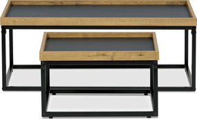 Konferenčný stolík CT-613 OAK Farba: Sivá