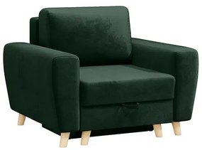 PROXIMA.store - Rozkladacie kreslo - prístelka s roštom MADERA DRUH LÁTKY: CONCEPT - 1