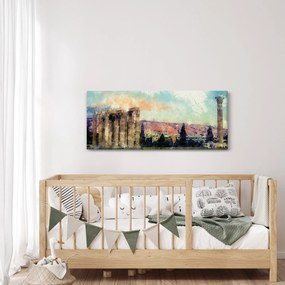 Obraz - Akropolis, Atény, Grécko (120x50 cm)