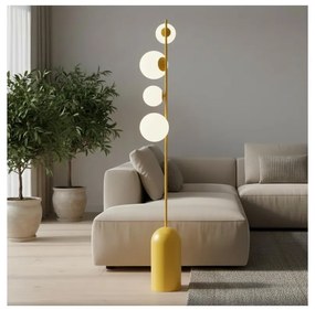 Stojacia lampa ETNO 4xG9/8W/230V oranžová