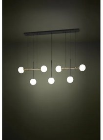 Eglo 390178 - Luster na lanku PAZ 7xE14/40W/230V zlatá/čierna