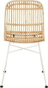 Prírodná ratanová jedálenská stolička Keni Rattan Natural - 58*44*88cm