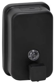 Dávkovač mydla 9,7x15 cm nerez/čierny